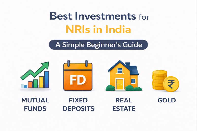 Best Investments for NRIs in India: A Simple Beginner’s Guide