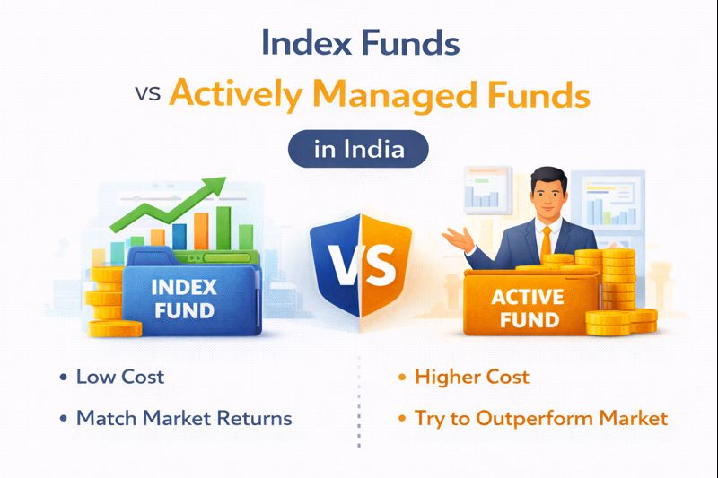 Index Funds vs Actively Managed Funds in India: Which Is Better for You?