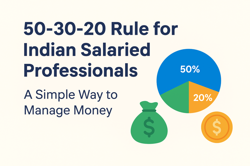 50-30-20 Rule for Indian Salaried Professionals: A Simple Way to Manage Money