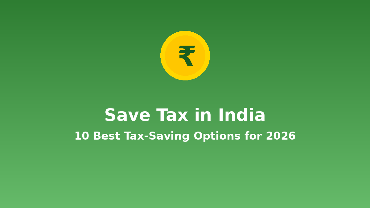 How to Save Tax in India: 10 Best Tax-Saving Options for 2026