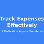 How to Track Expenses Effectively